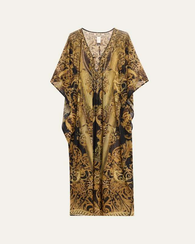 Era of Empires Stretch Mesh Kaftan